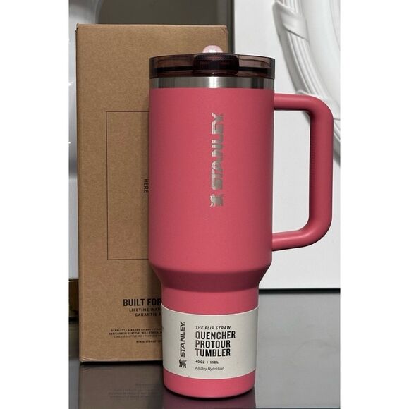 STANLEY QUENCHER PROTOUR FLIP STRAW TUMBLER, 40OZ- TERRACOTTA - Picture 1 of 5